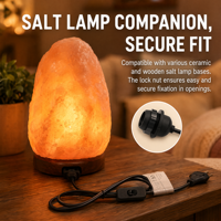 Cordon de lampe étanche E27 avec interrupteur marche/arrêt pour lumières suspendues décoratives de Noël, de mariage et de festival, prise EU 2 broches
