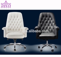 Prix de gros Chaise de bureau de salon Thérapie des pieds de luxe Rotation Gestionnaire de la clientèle Chaise de bureau Chaise de coiffure