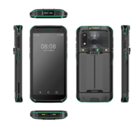 Escáner de Códigos de Barras NFC CARIBE, IP67, GPS, Resistente al Agua, Teléfono Inteligente Android de Bajo Precio, PDA Portátil