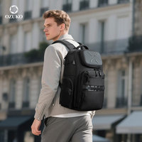 Sac à dos pour ordinateur portable OZUKO 9918, grande capacité, imperméable, durable, en tissu Oxford, pour le travail, les voyages, l'école