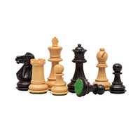 Jeu d'échecs de haute qualité 3 en 1 Fide Nordic en bois, pliable, pièces noires et blanches pour hommes