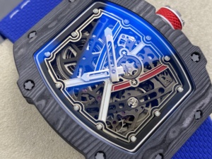 Reloj Mecánico Impermeable de Súper Calidad Umi Maker, 39 mm, Movimiento CRMA7, RM67-01, Negro, NTPT Carbon France Skeleton RM - Product Image 3