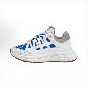 <span class=keywords><strong>Sneakers</strong></span> Sportive da <span class=keywords><strong>Uomo</strong></span> di Lusso Firmate Versace di Alta Qualità in Vera <span class=keywords><strong>Pelle</strong></span> Traspiranti con Lacci per Camminata con Rialzo - Product Image 6