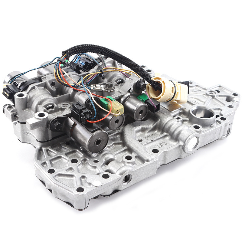 Buy Qiilu Solenoid Block Pack, 4F27E Transmission Solenoid Block Pack For Bottom Valve Body 5 Speed Automat