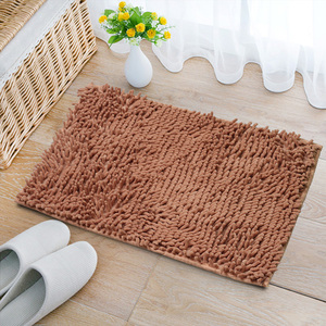 Venta caliente de piso antideslizante chenilla baño alfombras alfombra - Product Image 1