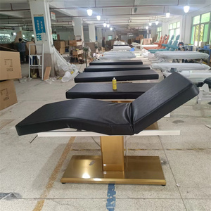 Brand New Electric Esthetician <b>Folding</b> Couch Massage Lashes Treatment White Facial Curve Lash Bed with Mattress for Beauty Salon - Product Image 2