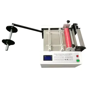 PP/PE malzeme kesme makinası kağıt/bant/tüpler kesici max.700mm kesim genişliği