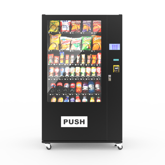 Wholesale Snack and Drink Vending Machine with Cold System Refrigerator  Vending Machine