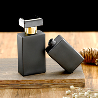 Flacon de parfum en verre élégant de 30 ml, 50 ml, 100 ml, flacon de parfum vide de luxe avec boîte pour cadeau d'anniversaire