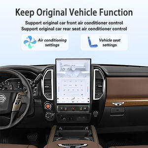 Autoradio Android 15,6'' avec GPS, Navigation, Lecteur Multimédia, Carplay Sans Fil, Écran Tactile pour Nissan Titan 2020-2025 - Product Image 4