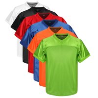 Jersey Rugby Pria dengan Cetakan Panas & Bordir di Leher Rib Ukuran S-3XL