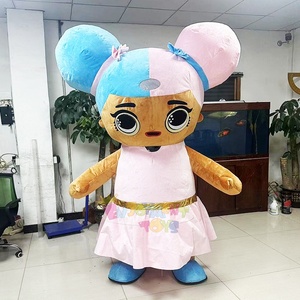Gigante lindo LOL muñeca inflable mascota disfraz LOL muñeca adulto fiesta mascota conjunto <span class=keywords><strong>de</strong></span> <span class=keywords><strong>lujo</strong></span> - Product Image 1
