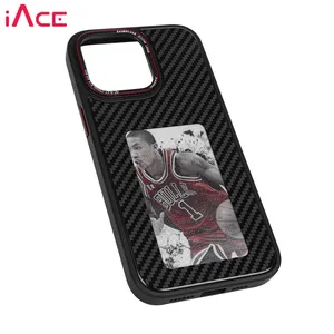 OEM grosir casing ponsel tinta e, perlindungan penuh nfc gambar casing ponsel ajaib untuk iphone 15 pro max