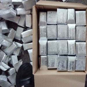 Lingot de zinc de haute qualité, grande taille, origine Chine, marque OEM disponible en usine, pureté 99,997 - Product Image 2