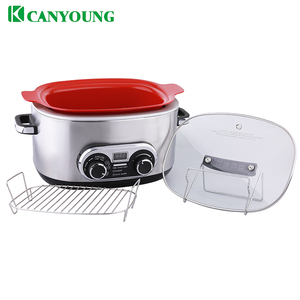 Multi Cuiseur Électrique Programmable SlowCooker, Cuire, Brun, Sauter, Riz Vapeur et Plus Chaud, facile à Utiliser et à Nettoyer - Product Image 4