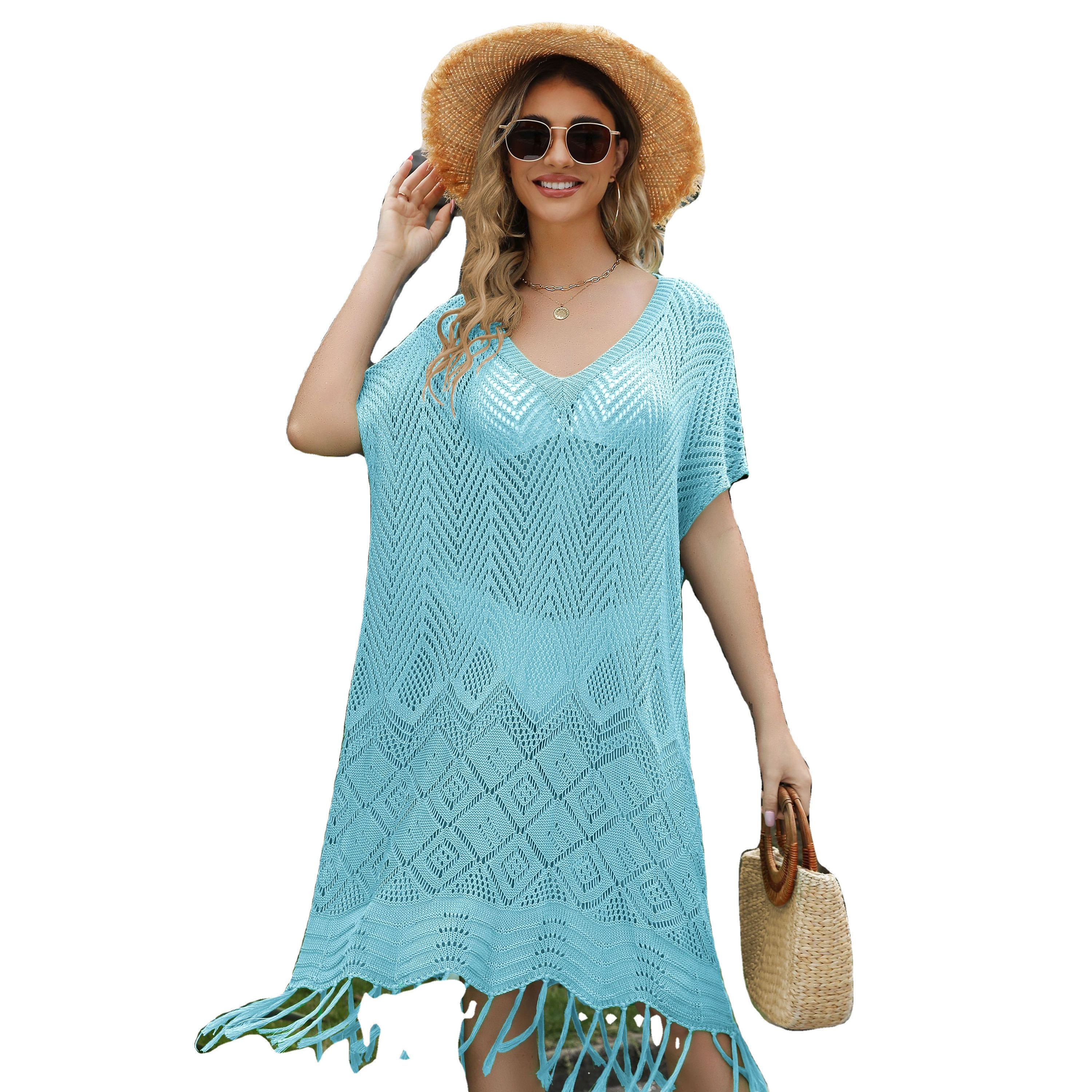 princess polly baby blue dress Beach Towel Dress