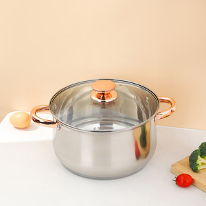 Pentola in acciaio inossidabile riutilizzabile a buon mercato, facile da pulire, <span class=keywords><strong>Set</strong></span> di pentole da 12 pezzi - Product Image 2