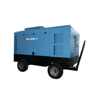 Nouveau design 2024 Compresseur d'air à vis diesel 140KW refroidi par air 16/18m³/min Stationnaire pour forage minier et dynamitage de pierres