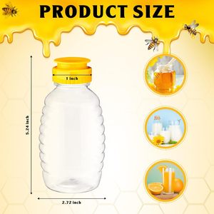 Botella de Plástico para Salsas de Grado Alimenticio Personalizada de Alta Calidad, Botella Exprimible de PET para Salsas, Ketchup, Miel - Product Image 2