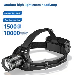 Cross-border Headlights Strong Light <b>Rechargeable</b> Long Endurance Long Shoot Headwear Portable <b>Flashlight</b> Outdoor Fishing Hiking - Product Image 5