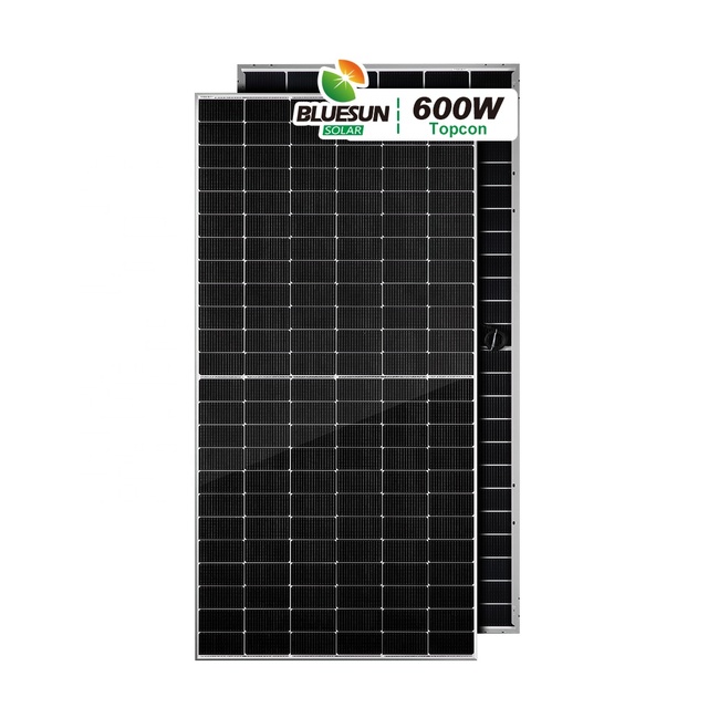 High Efficiency Solar Panels 1000W Price 500W 600Watt Topcon Module Double Glass Residential Solar Panel System