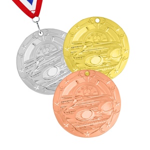Medallas de Taekwondo, Maratón, Fisicoculturismo, Pickleball, Animadas, para Jugadores de Muay Thai, Entrenadores, con Cintas Tailandesas, Logotipo, Divertidas, de Metal - Product Image 3