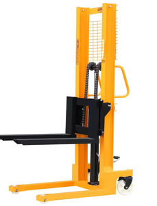 2 Ton Manual Hydraulic Pallet Stacker 1.6m Lifting Height Hand for Warehouse Workshop Material Handling - Product Image 3