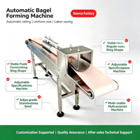Machine automatique commerciale de formage de bagels, ensemble complet, ligne de production de bagels pour usine alimentaire