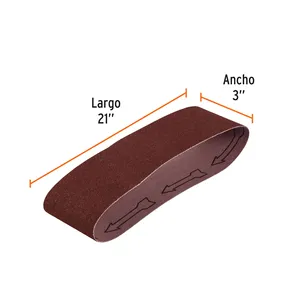 Master avec 50 unités 1 bande de ponçage 3x21 'pour grain de bois 80 dans un paquet de 5 - Product Image 2