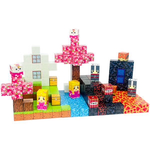 200 pièces blocs magnétiques portail magique ensemble aimant enfants jouets pour garçons filles tige carreaux magnétiques <span class=keywords><strong>jeux</strong></span> de construction sensoriel enfant en bas âge jouets - Product Image 1