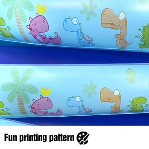 Piscina familiar cuadrada inflable de 180 CM, piscina infantil de una capa para niños, piscina de pesca - Product Image 5