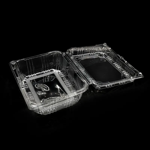 Vassoio di <span class=keywords><strong>plastica</strong></span> trasparente per animali domestici di colore personalizzato di nuovo design per altri alimenti - Product Image 3
