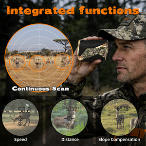 Misuratore di <span class=keywords><strong>Distanza</strong></span> Laser Digitale Portatile, Telemetro Monoculare 1500 Iarde, Strumento di Misurazione Ottica della <span class=keywords><strong>Distanza</strong></span> - Product Image 3