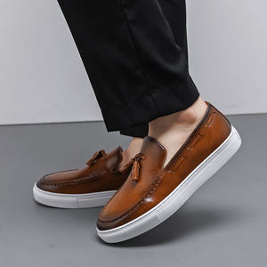Zapatos Mocasines de Vestir de Alta Calidad en PU Cómodos y Elegantes para Hombre, Estilo Clásico de Otoño, Misma Marca - Product Image 5