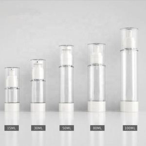 Bouteilles de pompe à air comprimé en plastique pour sérum, 30 ml, cosmétiques, flacon de voyage pour shampooing - Product Image 5