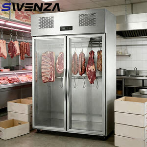 Nouveau type de vitrine réfrigérée pour la viande de bœuf et de mouton, vitrine à réfrigération directe pour la conservation de la viande - Product Image 1