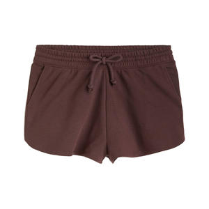 Shorts Urbanos Urban Ease de Punto Transpirable para Mujer, Corte Holgado, Mezcla Rica en Algodón, Bolsillos Laterales, Ropa Urbana Cómoda para el Día a Día - Product Image 1