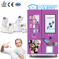 Distributeur Automatique Personnalisé de Coques de Téléphone OEM ODM Rentable, Distributeur Automatique de Coques de Téléphone Mobile DIY pour Centres Commerciaux