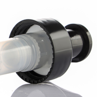 28/400 Gauche-Droite noir PP plastique lisse jupe cou finition extérieure printemps lotion pompe