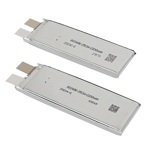 Baterai LiPo kualitas tinggi sel 803496 3.7V 2200mAh 25C untuk X16 RC Quadcopter drone paket baterai Lithium <span class=keywords><strong>Ion</strong></span> - Product Image 2