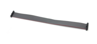 Cable de conexión de cable plano: 2H/1,27*1,27*2 + UL2678 #30-TS-7*0,10, Red Edge