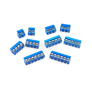 KF301 3P 5.0毫米5.08毫米螺距直销十字开槽螺钉可拼接印刷电路板端子块连接器KF301-3P - Product Image 5