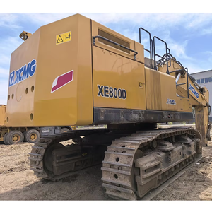 Excavadora de cadenas XE 800D de 80 toneladas, 100% original usada, con componentes principales: motor y bomba. - Product Image 3