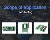 Máquina de Prueba de Sistemas BMS para Baterías de Bicicletas Eléctricas/Vehículos Eléctricos, Probador de Placas PCB para Paquetes de Baterías de Litio, Equipo de Prueba BMS