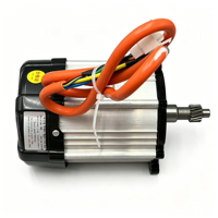 Moteur différentiel pour kart, moteur DC 48V 60V 72V 1500W à entraînement central, pièce pour vélo électrique et moto électrique