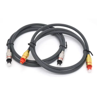 Câble à fibre optique Toslink personnalisé de 3 pieds Câble audio optique Barre de son numérique Toslink Cordon TV