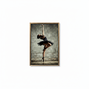 Modern Woman Mural <b>Canvas</b> Print - Elegant Girl Room Decor,GOLD <b>FRAMED</b> <b>CANVAS</b> - Product Image 2