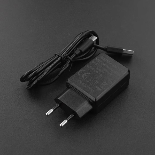 5v@3a USB power adapter (European standard) suitable for Raspberry Pi 4th generation