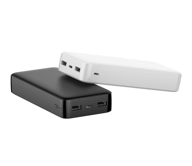 High Capacity Wireless Power Bank 20000mAh Li-Polymer Battery with Micro USB Input and LED Display