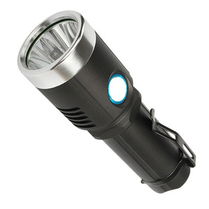 T40 <b>Rechargeable</b> <b>Flashlight</b> Led Aluminum Alloy Type C Charging High Intensity Outdoor Emergency Light - Product Image 5